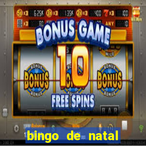 bingo de natal para imprimir gratis